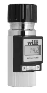 Wile 55   أداة أساسية لقياس محتوى الرطوبة في الحبوب والبذور